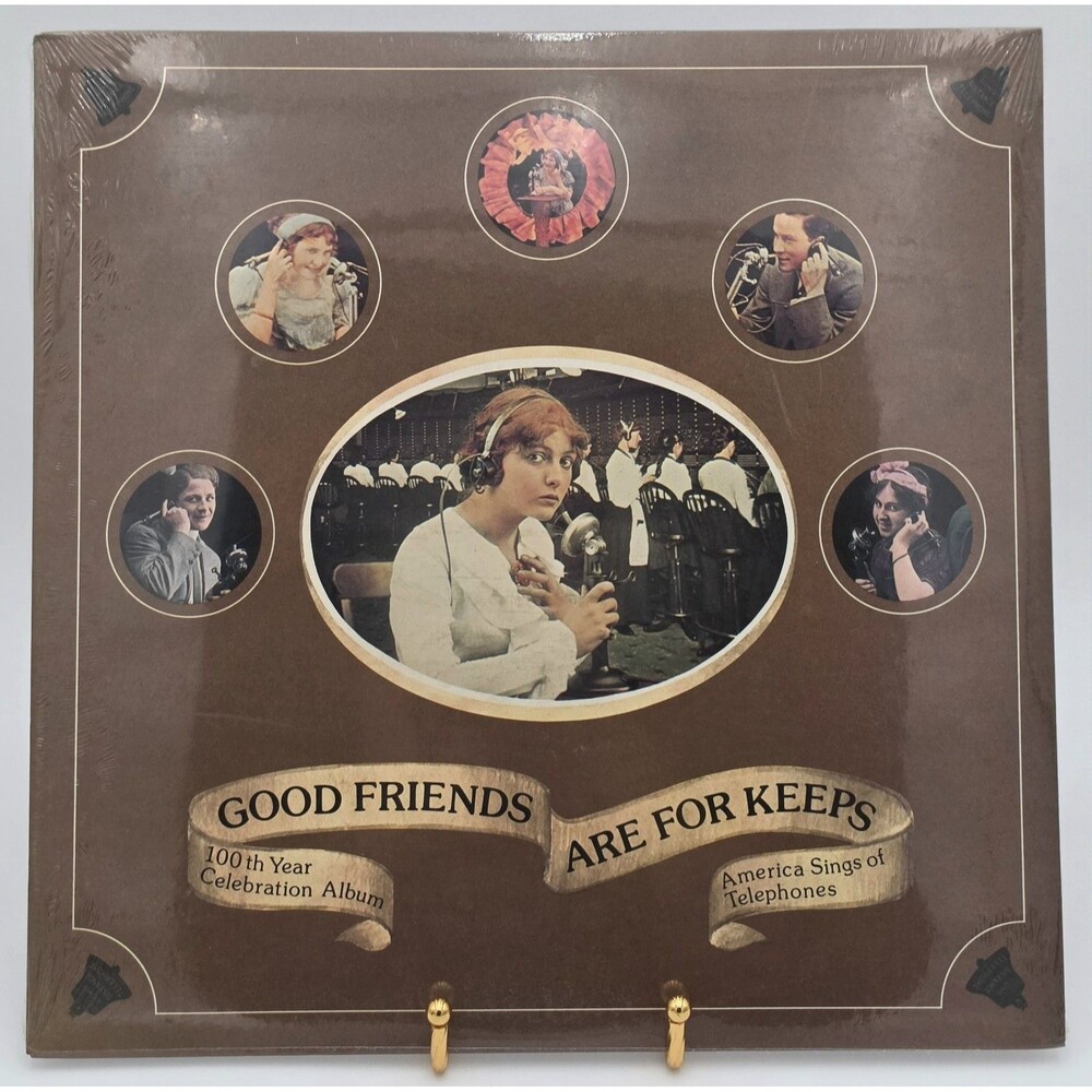 SEALED Americom "Good Friends Are For Keeps" Compilation Vinyl LP Record ~ Vocal